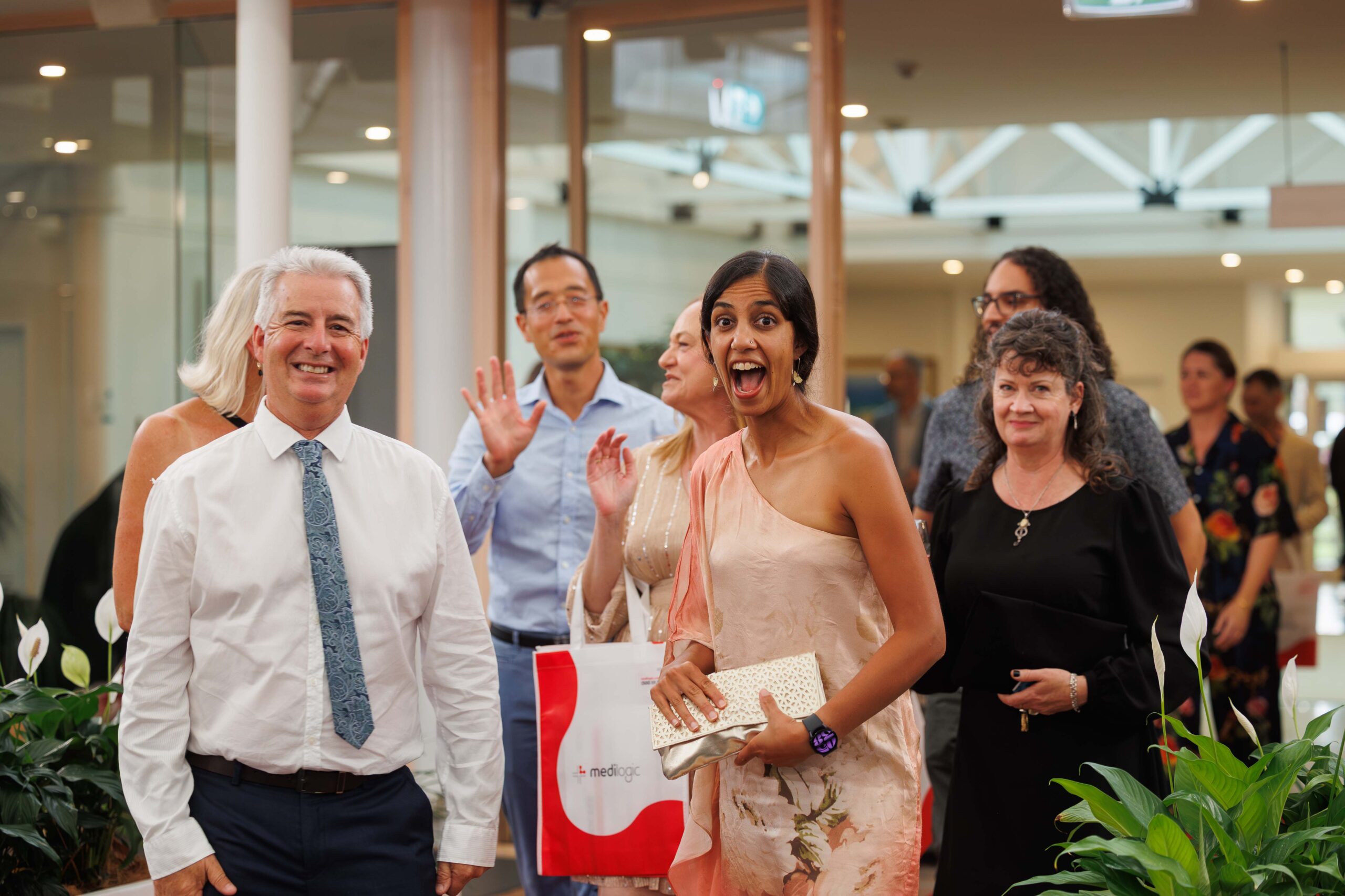2025 Excellence Awards people entering the venue